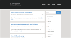 Desktop Screenshot of canertosuner.com